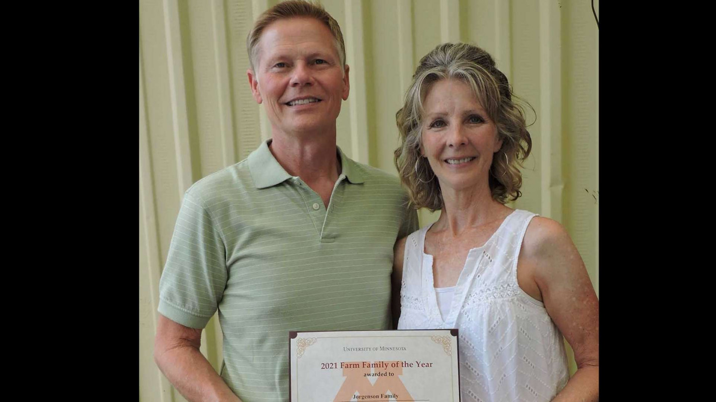 2021 Farm Family of the Year Jorgenson Family
