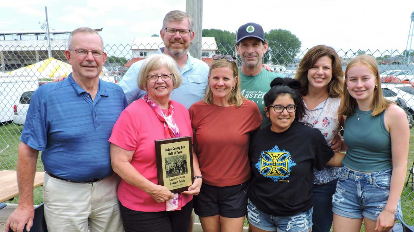 2021 Fair Hall of Fame - Gossard Family