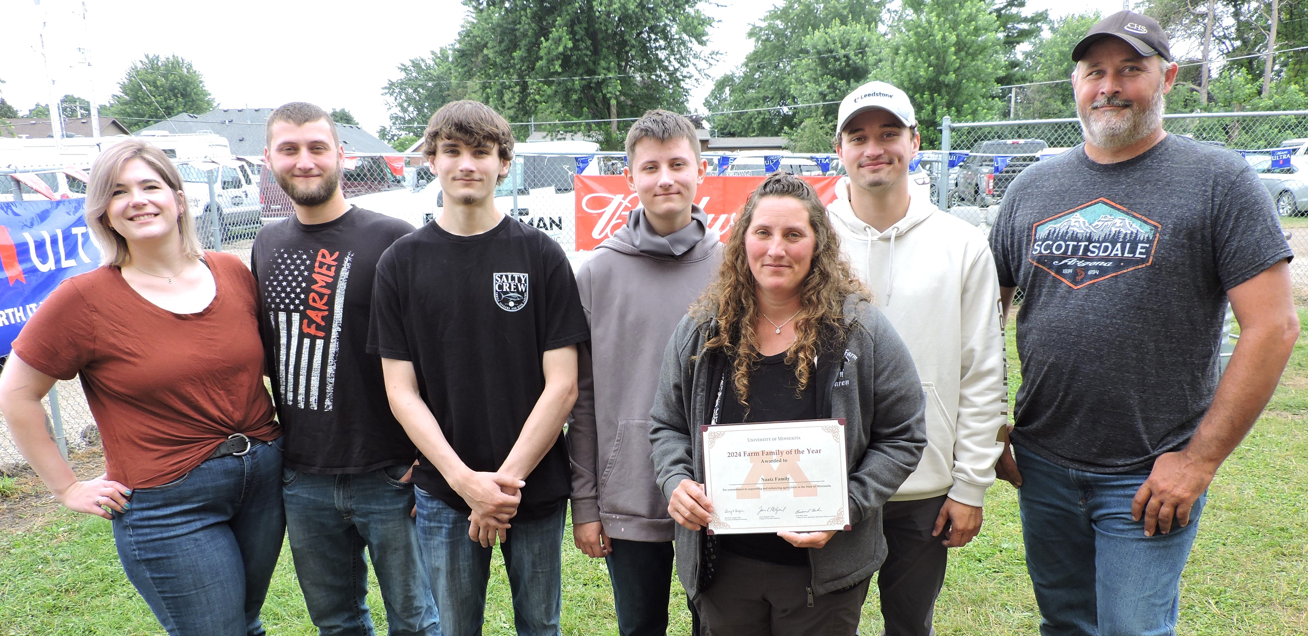 2024 Farm Family of the Year- Willie & Karen Naatz Family
