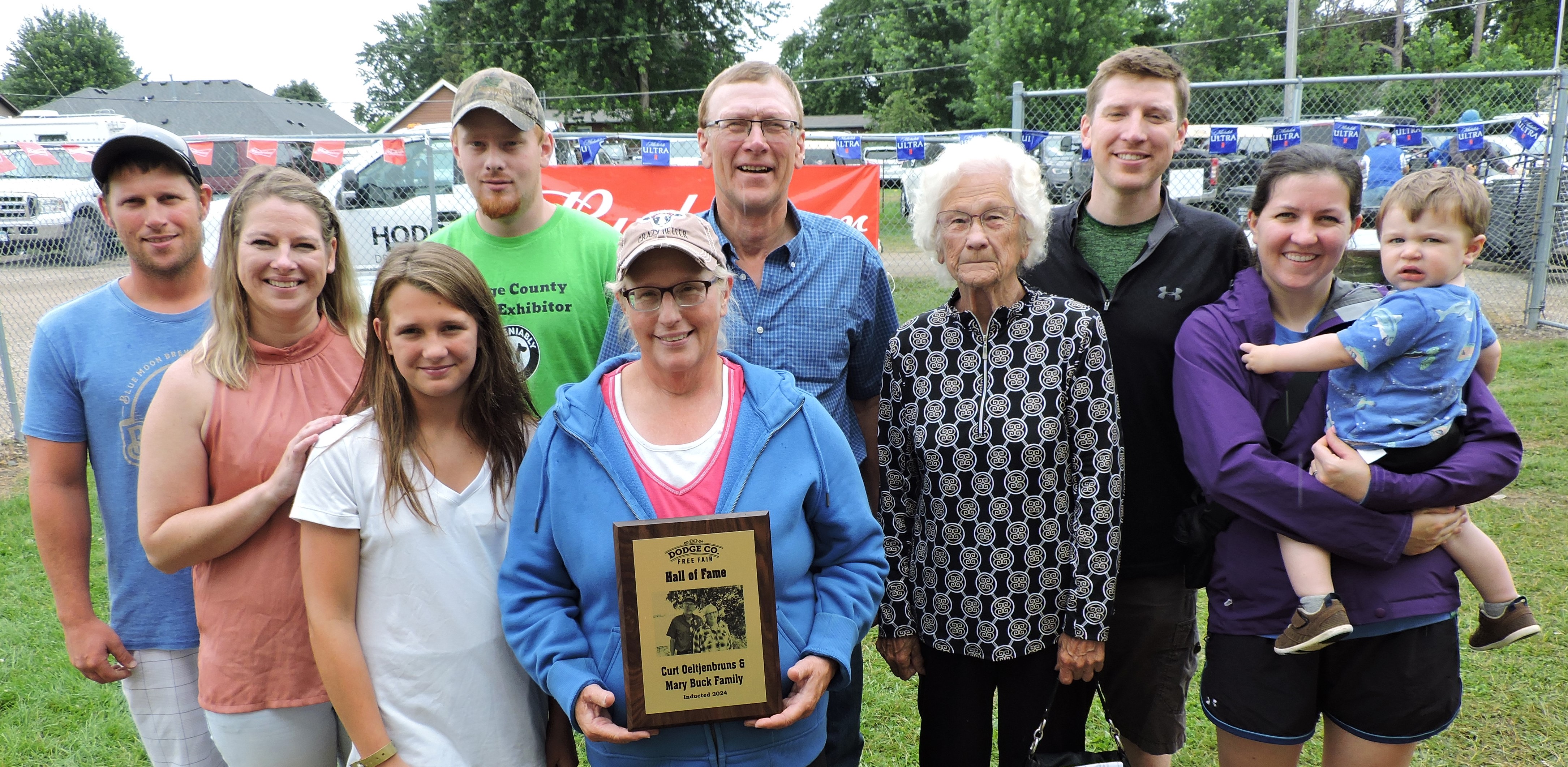 2024 Hall of Fame- Curt Oeltjenbruns & Mary Buck Family